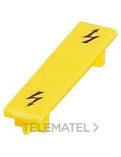 PLACA AVISO PARA BORNE TORNILLO 4mm
