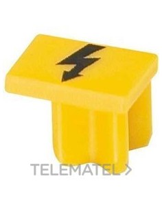 PLACA AVISO PARA BORNE RESORTE 6mm²