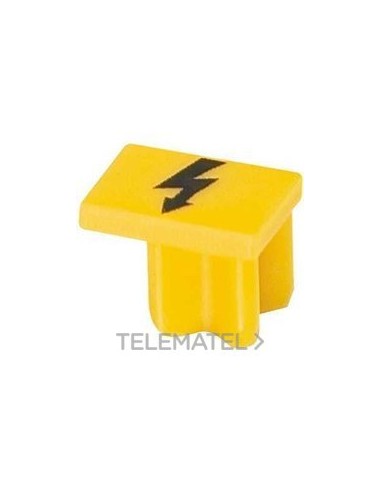 PLACA AVISO PARA BORNE RESORTE 6mm²