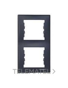 MARCO CON 2 ELEMENTOS VERTICALES GRAFITO