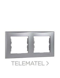 MARCO CON 2 ELEMENTOS ALUMINIO