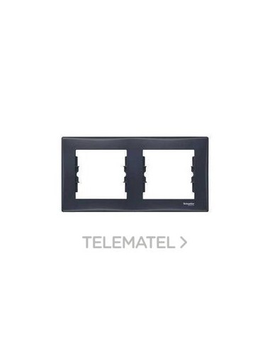 MARCO CON 2 ELEMENTOS GRAFITO