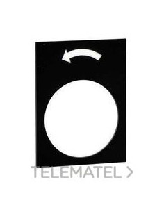 ETIQUETA 30x40mm NG ROTACIÓN IZQ.LENTO