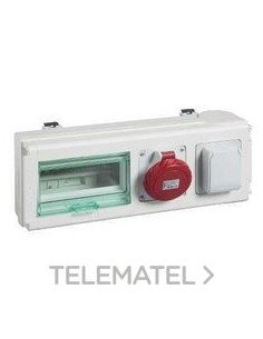 CONECTOR EQUIPADO 32A T.DOM.SCHUKO