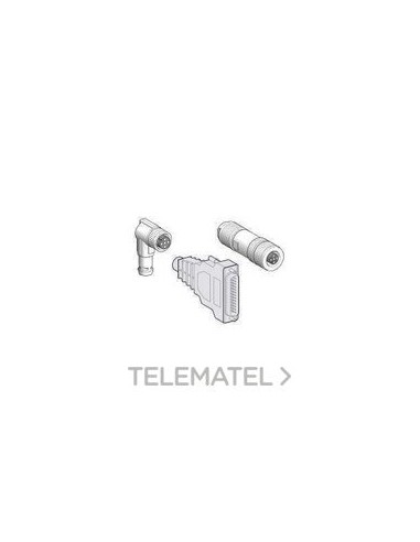 CONECTOR ALIMENTACIÓN ACODADO GTO (5u)