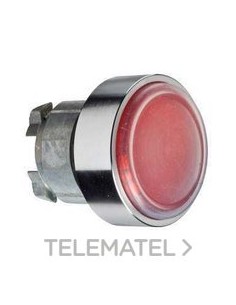 CABEZA PULSADOR RASANTE EM ANCHO ROJO