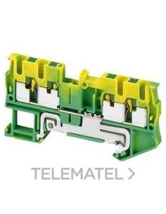 BORNE CX.PUSH-IN TIERRA 4 PT.2,5