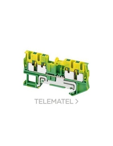 BORNE CX.PUSH-IN TIERRA 4 PT.2,5