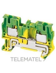 BORNE CX.PUSH-IN TIERRA 2 PT.4mm