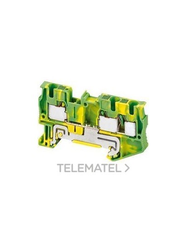 BORNE CX.PUSH-IN TIERRA 3 PT.4mm