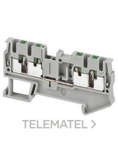 BORNE CX.PUSH-IN 4 PT.2,5mm² GR