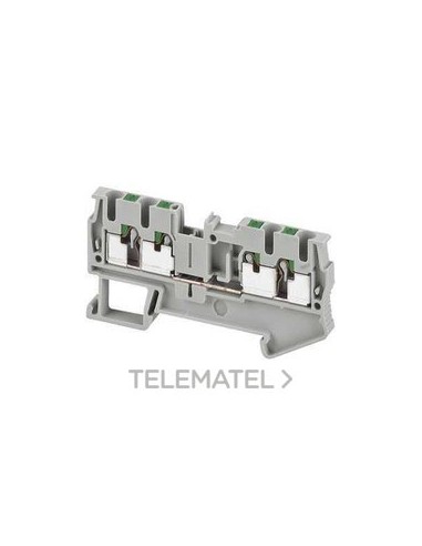 BORNE CX.PUSH-IN 4 PT.2,5mm² GR