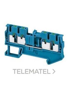 BORNE CX.PUSH-IN 4 PT.2,5mm² BL