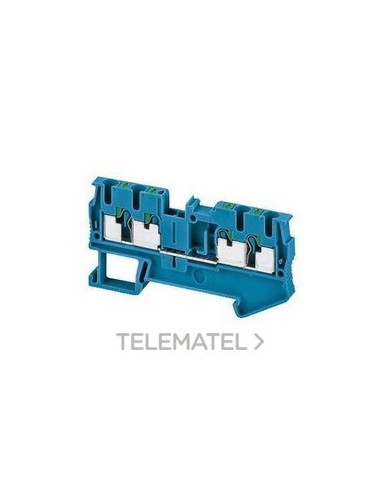 BORNE CX.PUSH-IN 4 PT.2,5mm² BL