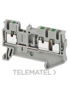 BORNE CX.PUSH-IN 3 PT.2,5mm² GR