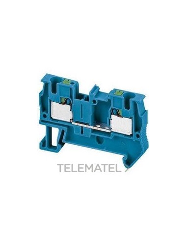 BORNE CX.PUSH-IN 2 PT.4mm² AZ