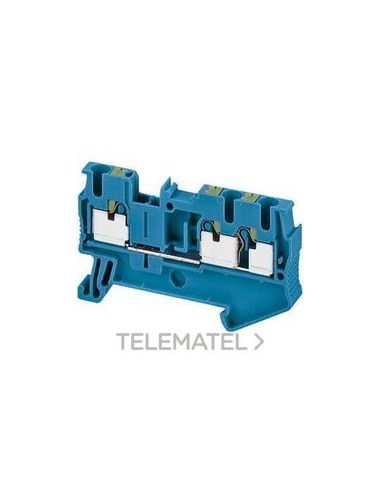 BORNE CX.PUSH-IN 3 PT.2,5mm² AZ