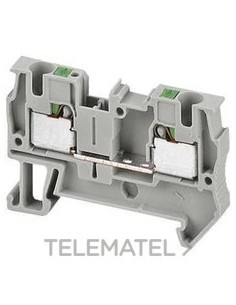 BORNE CX.PUSH-IN 2 PT.4mm² GR