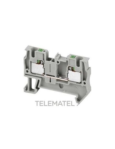 BORNE CX.PUSH-IN 2 PT.4mm² GR