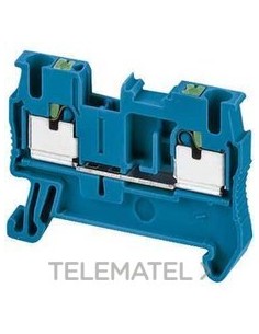 BORNE CX.PUSH-IN 2 PT.2,5mm² AZ