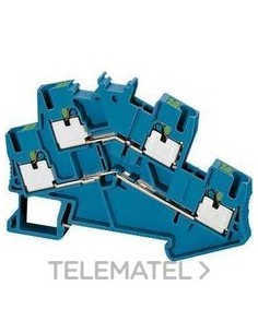 BORNE CX.PUSH-IN 2 PT.4 PT.2,5mm²