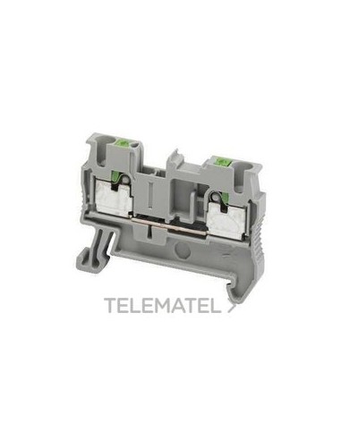 BORNE CX.PUSH-IN 2 PT.2,5mm² GR