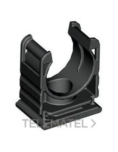 SOPORTE RQH POLIAMIDA TUBOS Pg48 GRIS