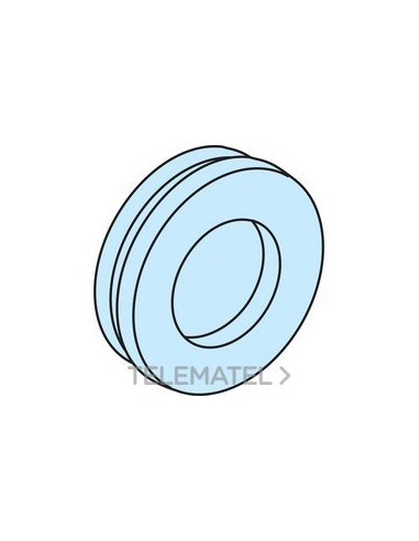 JUEGO 50 PASACABLES 22mm.