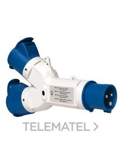 TOMA CTE.2 SAL.16A 2P+TT 200-250V IP44