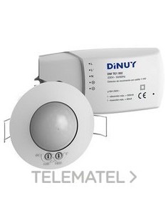 DETECTOR EMPOT.TECHO EQ.DALI REGULR.LUZ