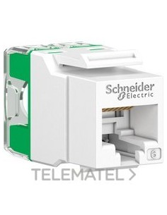 CONECTOR RJ45 KEYSTONE UTP CAT6 BLANCO