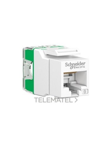 CONECTOR RJ45 KEYSTONE UTP CAT6 BLANCO