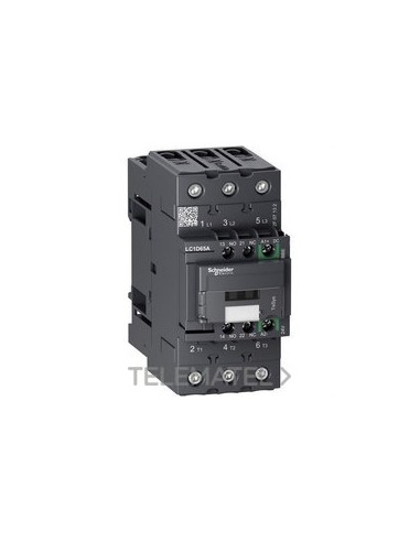 CONTACTOR 3P AC3 65A 24V DC EVERLINK