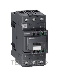 CONTACTOR 3P AC3 40A 48-130V AC/DC