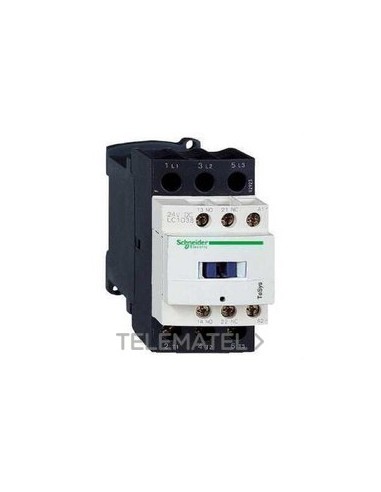 CONTACTOR 3P(3NA)38A 24V DC TERM.ANLO.