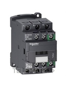 CONTACTOR 3P (3NA) 18A 48-130V AC/DC
