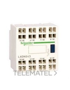 BLOQUE CTO.AUX.3NA+1NC TERM.REST.FT.