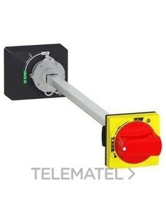 MANDO ROTATIVO PROLONGADOR IP65 ROJO