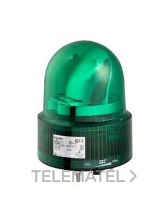 LÁMPARA GIRATORIA DIÁMETRO 120 24V VERDE