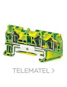 BORNE CX.REST.3 PT.4mm² VD/AM.