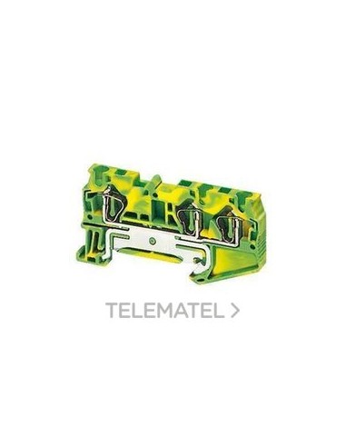 BORNE CX.REST.3 PT.4mm² VD/AM.