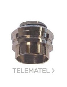 RACOR TUBODIX M50x1,5 LATÓN NIQUELADO