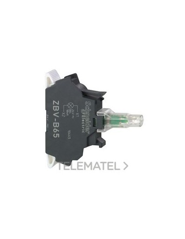 BLOQUE LUMINOSO LED 24V AZUL