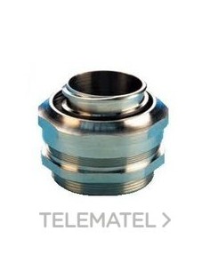 RACOR TUBODIX M20x1,5 LATÓN NIQUELADO