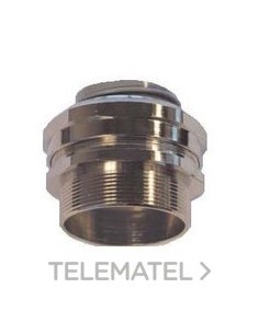 RACOR TUBODIX M20x1,5 LATÓN NIQUELADO