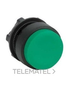 CABEZA PULSADOR SALIENTE VERDE
