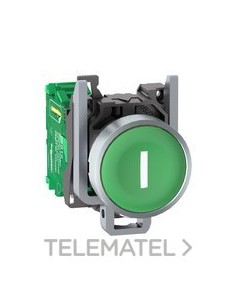 CABEZA EMISOR ZB4R VERDE "I"