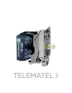 CPO.d.22mm 110-220V 2 NA LED AZ TORN.EME