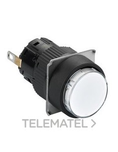 PILOTO REDONDO BLANCO LED 24V