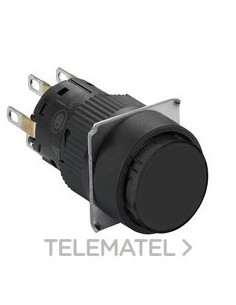 PULSADOR REDONDO NEGRO 2 NA/NC